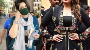 Guess The Actress : మాస్క్ పెట్టుకున్న ఈ బ్యూటీని గుర్తు పట్టారా..? బాలీవుడ్ స్టార్ హీరో భార్య..