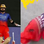 RCB Jersey : కోహ్లీ పరువు పాయే… కుక్కకు RCB జెర్సీ వేసి దారుణం