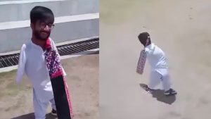 Watch Video : చేతులు లేకుండానే క్రికెట్ ఆడుతున్నాడు.. సిక్స్ లు, ఫోర్లు కూడా బాదేస్తున్నాడు… వీడు మగాడ్రా బుజ్జి