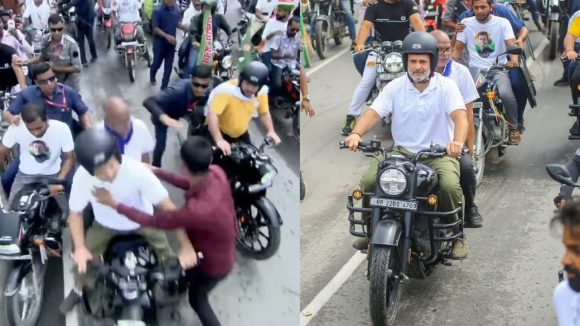 Rahul Gandhi Yatra: రాహుల్ యాత్రలో షాకింగ్ ఘటన.. వీడియో వైరల్!