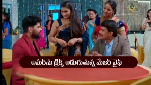 Nindu Noorella Saavasam Serial Today September 21st: ‘నిండు నూరేళ్ల సావాసం’ సీరియల్‌:  మేజర్‌ వైఫ్‌ ముందు అడ్డంగా బుక్కయిన అమర్‌     
