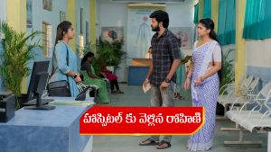 Gunde Ninda Gudi Gantalu Serial Today September 25th: ‘గుండె నిండా గుడి గంటలు’ సీరియల్‌: రోహిణిని అనుమానించిన బాలు    