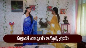 Intinti Ramayanam Serial Today September 27th: ‘ఇంటింటి రామాయణం’ సీరియల్‌: పల్లవికి వార్నింగ్‌ ఇచ్చిన శ్రియ