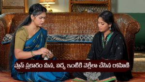 Gunde Ninda Gudi Gantalu Serial Today September 29th: ‘గుండె నిండా గుడి గంటలు’ సీరియల్‌: మీన ఇంట్లోంచి వెళ్లిపోయేలా చేసిన రోహిణి     