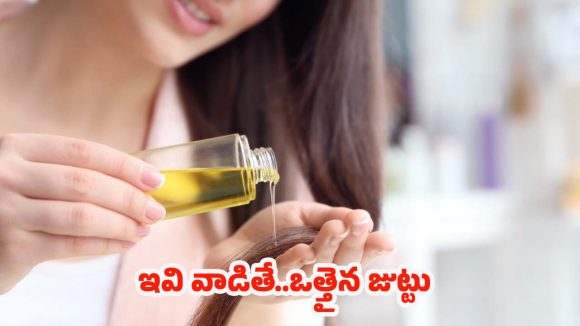Best Hair Oils For Hair: ఈ ఆయిల్స్ వాడితే.. జుట్టు వద్దన్నా పెరుగుతుంది