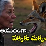 Jackal Attack: చీర కొంగుతో నక్కను చంపేసిన మహిళ.. అరగంట పోరాడి..