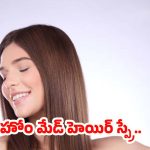 Homemade Hair Spray: ఈ హెయిర్ స్ప్రే వాడితే.. జుట్టు వద్దన్నా పెరుగుతుంది తెలుసా ?