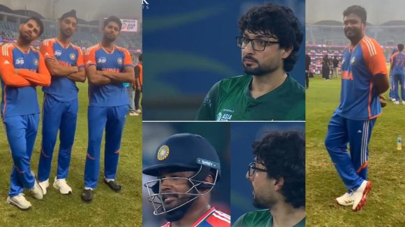 Abrar Ahmed-Sanju Samson: అబ్రార్ కు ఇచ్చిప‌డేసిన‌ టీమిండియా ప్లేయ‌ర్లు..సంజూ ముందు ఓవ‌రాక్ష‌న్ చేస్తే అంతేగా