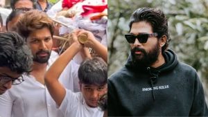 Allu Arjun: దుఃఖాన్ని దిగమింగుకొని సెట్ లో పాల్గొన్న బన్నీ.. నీ డెడికేషన్ కి ఫిదా సామీ!