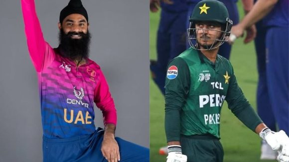 Asia Cup 2025 : పాకిస్తాన్ ను గడగడలాడించిన UAE ప్లేయర్.. ఇండియా నుంచి వెళ్లి… నరకం చూపించాడు