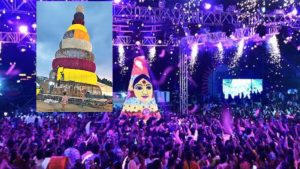 Bathukamma Festival: సరూర్‌నగర్ స్టేడియంలో ఘనంగా సద్దుల బతుకమ్మ వేడుకలు.. ఒకేసారి 1500 మంది మహిళలతో గిన్నిస్ రికార్డ్..!