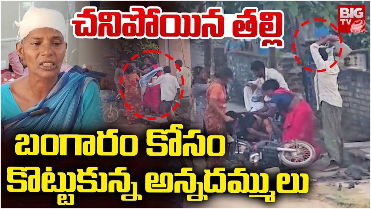 Brothers Fight: తల్లి ఆస్తి కోసం తన్నుకున్న అన్నదమ్ములు.. తీవ్ర గాయాలు
