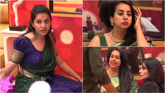 Bigg Boss 9: మళ్లీ రచ్చ మొదలుపెట్టిన సంజన.. తినడానికి బిక్ష అడుక్కోవాలా?.. పాపం తనూజ