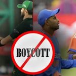 Boycott IND vs PAK :  టీమిండియా, పాక్ మ్యాచ్ బాయ్ కాట్‌…కార‌ణం ఇదే