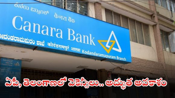 Canara Bank: డిగ్రీ అర్హతతో 3500 ఉద్యోగాలు.. తెలుగు రాష్ట్రాల్లోనూ భారీగా పోస్టులు, అప్లై విధానం ఇదే..
