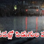 Weather News: మరి కాసేపట్లో ఈ ప్రాంతాల్లో కుండపోత వర్షం.. పిడుగులు కూడా పడే ఛాన్స్