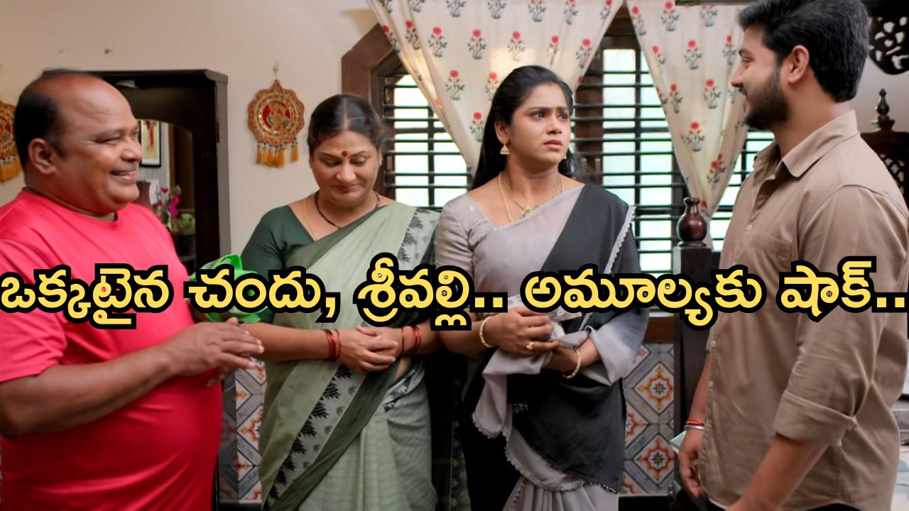 Illu Illalu Pillalu Today Episode: భాగ్యం ప్లాన్ సక్సెస్.. ప్రేమ కోసం ధీరజ్ షాకింగ్ నిర్ణయం.. చందు, వల్లి మధ్య దూరం మాయం…