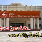 Jobs in ESIC: ఎంప్లాయిస్‌ స్టేట్ ఇన్సూరెన్స్ కార్పొరేషన్‌‌లో ఉద్యోగాలు.. రూ.లక్షల్లో వేతనాలు, దరఖాస్తుకు 5 రోజులే ఛాన్స్..?