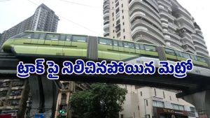 Mumbai Metro: ట్రాక్‌పైనే నిలిచిపోయిన మెట్రో.. ప్రయాణికుల్లో భయాందోళన!