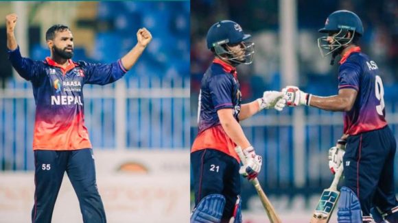 WI Vs NEP : ప్రమాదంలో వెస్టిండీస్.. టీ20 సిరీస్ గెలిచిన పసికూన నేపాల్..83 కే ఆలౌట్ చేసి మ‌రి