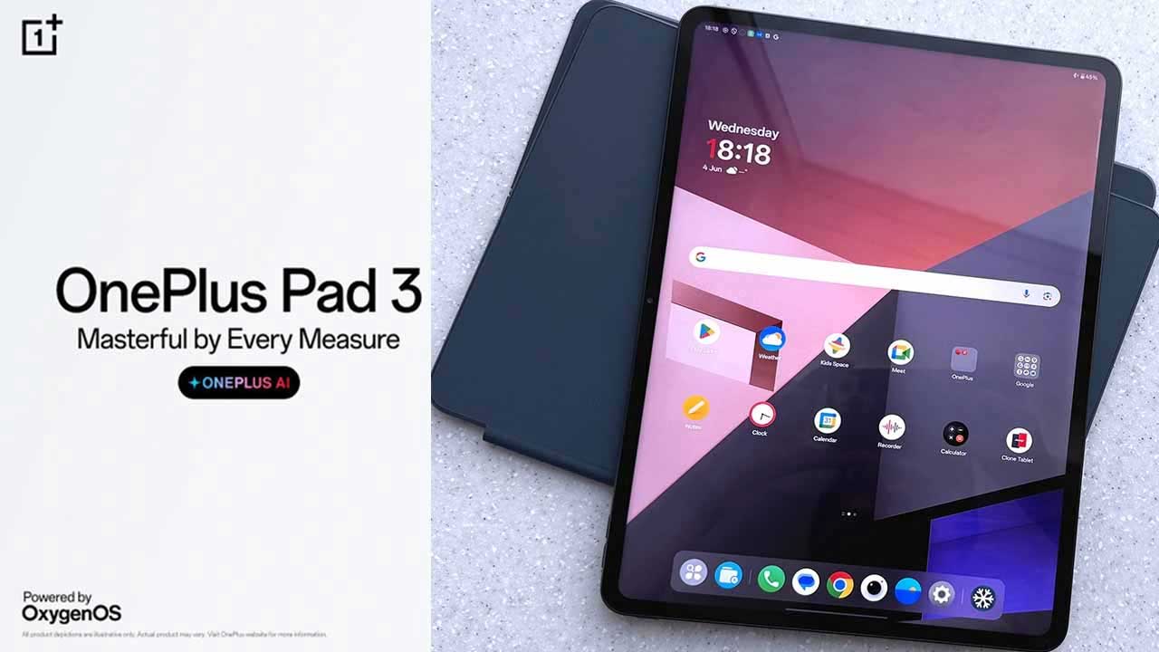 OnePlus Pad 3: ఇండియాలో పవర్‌ఫుల్ టాబ్లెట్.. అడ్వాన్స్ ప్రాసెసర్‌తో వన్ ప్లస్ ప్యాడ్ 3 లాంచ్