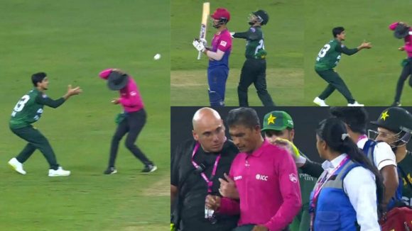 Pakistan vs UAE: ఎంత‌కు తెగించార్రా…అంపైర్ పై పాకిస్థాన్ దాడి..మ్యాచ్ మ‌ధ్య‌లోనే !