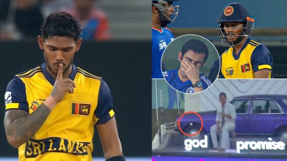 Pathum Nissanka Six: నిస్సంక భ‌యంక‌ర‌మైన సిక్స్‌…తుక్కు తుక్కైన‌ కారు..త‌ల‌ప‌ట్టుకున్న గంభీర్‌