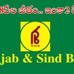 JOBS: పంజాబ్ అండ్ సింధ్ బ్యాంక్‌లో భారీగా పోస్టులు.. భారీ వేతనం.. 2 రోజులే గడువు