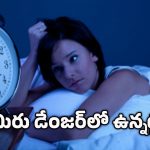 Sleeping Needs: ఏంటి నిజమా? నిద్ర తగ్గితే మెదడుకు ప్రమాదమా?