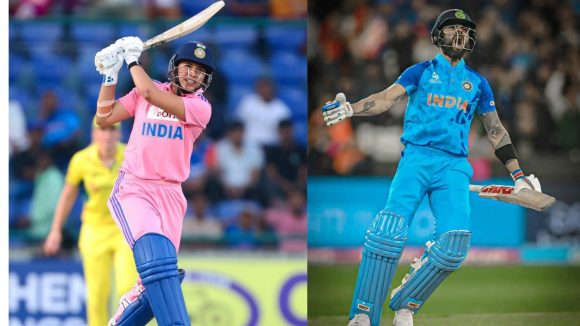 Smriti Mandhana : విరాట్ కోహ్లీ 12 ఏళ్ల రికార్డు బ‌ద్ద‌లు కొట్టిన స్మృతి మంధాన..