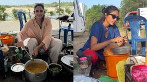 Sobhita: షూటింగ్ లొకేషన్ లో వంట చేసిన శోభిత.. చైతూ రియాక్షన్ ఇదే!