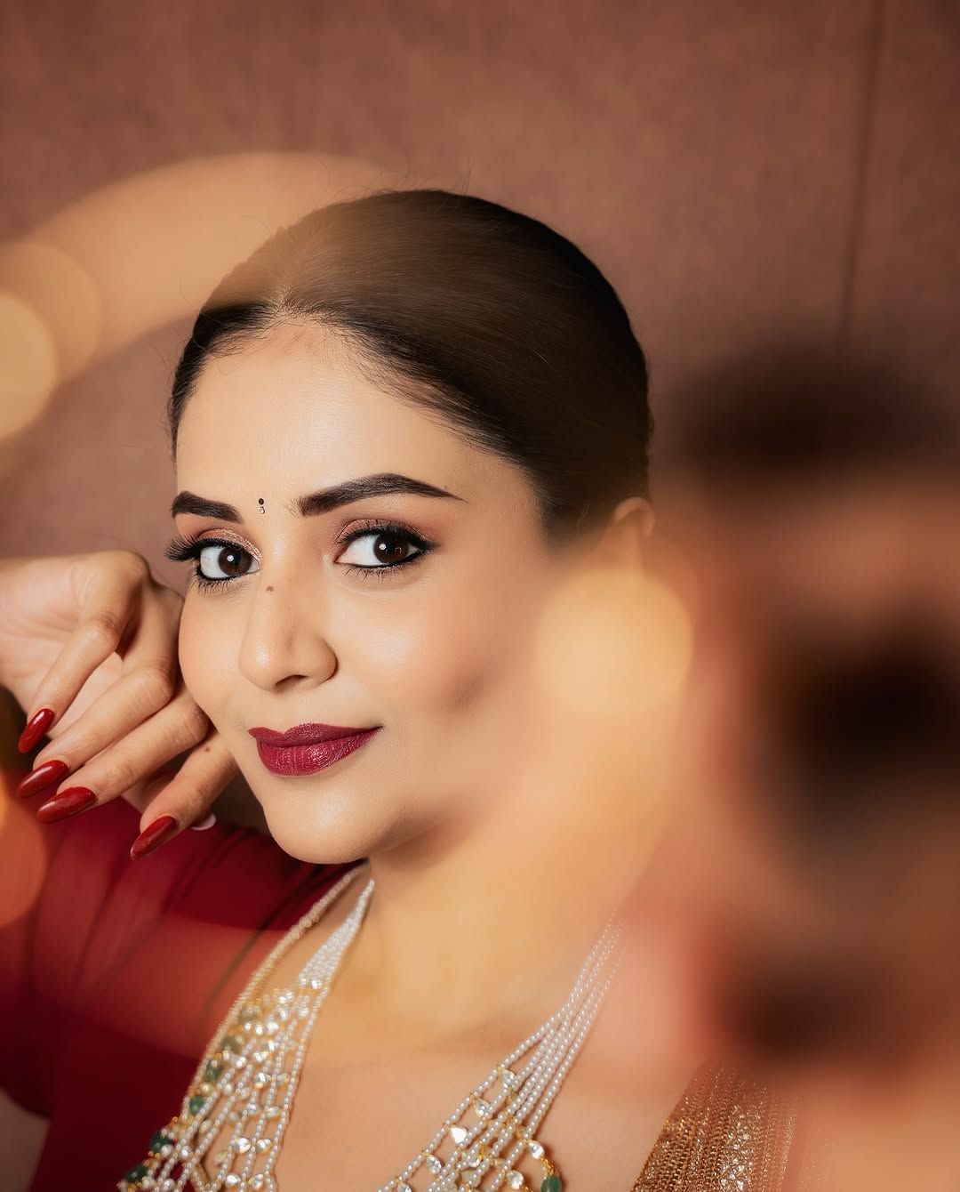 Sreemukhi: కాటుక కళ్ళతో ఆకట్టుకుంటున్న శ్రీముఖి.. అందానికి ఫిదా!