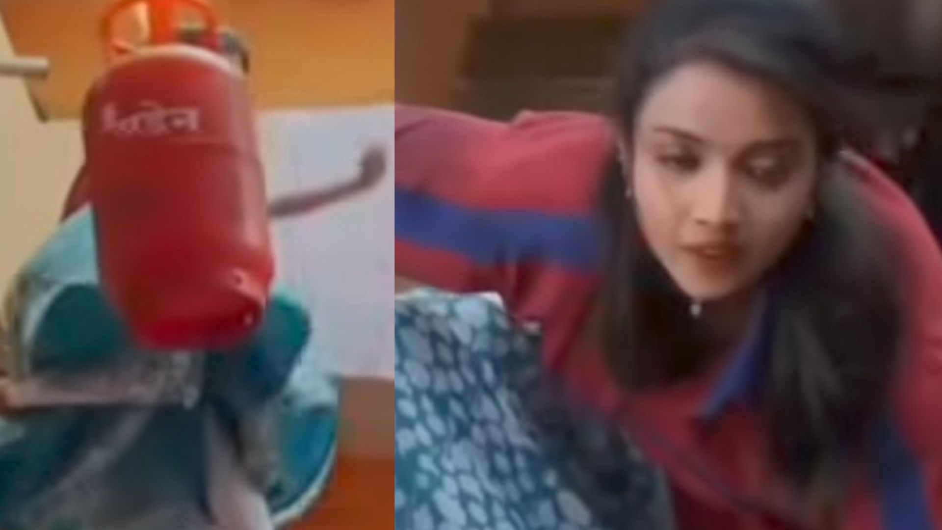 Telugu Serial : గ్యాస్ బండ పట్టుకొని.. ఐదో అంతస్తు మీద నుంచి జంప్.. అయినా ఏం కాలేదు.. ఇదెక్కడి సీరియల్ మామా!
