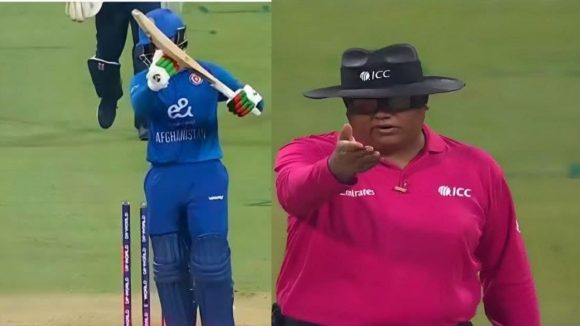 Asia Cup 2025 : పప్పులో కాలు వేసిన రషీద్ ఖాన్… అది ఔట్ రా బాబు అంటూ పరువు తీసిన అంపైర్