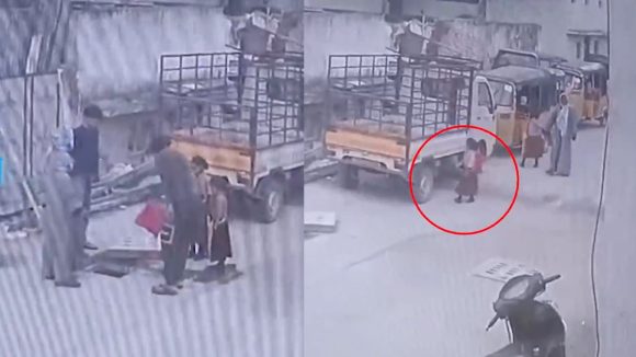 Manhole: అధికారుల నిర్లక్ష్యం.. మ్యాన్హోల్లో పడిన బాలిక Manhole: అధికారుల నిర్లక్ష్యం.. మ్యాన్హోల్లో పడిన బాలిక