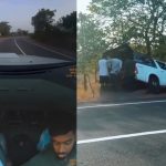 Viral accident video: నిద్రమత్తు.. రెప్పపాటులో ప్రమాదం.. వీడియో వైరల్