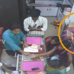 Gold Theft: కిలేడీలు.. పట్ట పగలే బంగారం షాపులో చోరీ