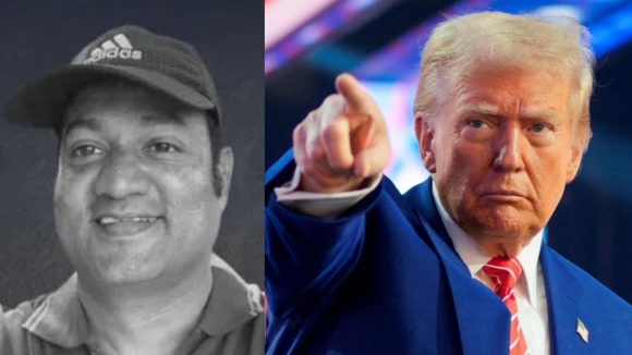 Donald Trump: అక్రమ వలసలే అన్నిటికీ కారణం.. భారత సంతతి వ్యక్తి దారుణ హత్యపై ట్రంప్ స్పందన Donald Trump: అక్రమ వలసలే అన్నిటికీ కారణం.. భారత సంతతి వ్యక్తి దారుణ హత్యపై ట్రంప్ స్పందన