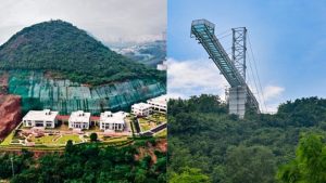 Vizag Development: రుషికొండ బిల్డింగ్ వర్సెస్ విశాఖ గాజు వంతెన. ఏది గొప్ప? ఎందులో గొప్ప?