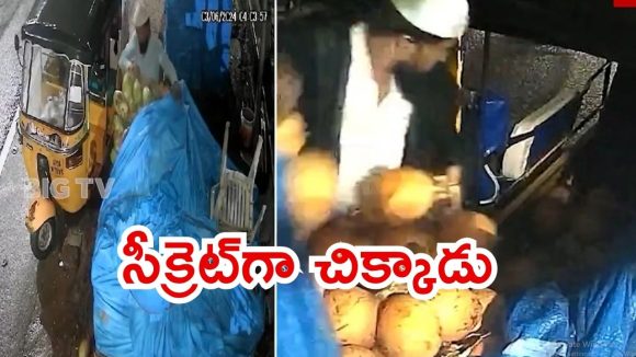 Hyderabad News: హైదరాబాద్‌ సిటీలో కొబ్బరికాయల దొంగ.. ఆటోడ్రైవర్ అర్థరాత్రి, పగలు వ్యాపారం