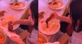Chicken Leg Thief: పెళ్లిలో చికెన్ లెగ్ పీస్ చోరీ.. పర్సులో దాచిన అతిథి