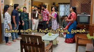 GudiGantalu Today episode: ఇంట్లో రచ్చ చేసిన రోహిణి.. బాలుకు వరుస షాక్.. మీనాకు ఘోర అవమానం..