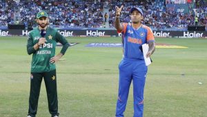IND Vs PAK :  టాస్ గెలిచిన టీమిండియా.. ఫ‌స్ట్ బ్యాటింగ్ ఎవ‌రిదంటే..?