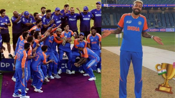 Asia Cup 2025 : ట్రోఫీ లేకుండానే సెలబ్రేట్ చేసుకున్న టీమ్‌ఇండియా.. పాండ్య ఫోటో మాత్రం అదుర్స్