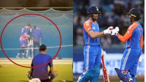 IND VS PAK: రేపే పాకిస్థాన్ తో మ్యాచ్‌… టీమిండియాకు ఊహించ‌ని షాక్, ఆ ప్లేయ‌ర్ కు గాయం