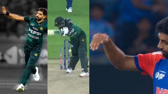 IND Vs PAK : బుమ్రా దెబ్బకు కుప్పకూలిన పాకిస్థాన్ జెట్… బిత్తర పోయిన హరీస్ రవూఫ్.. వీడియో చూస్తే గూస్ బంప్స్ రావాల్సిందే..