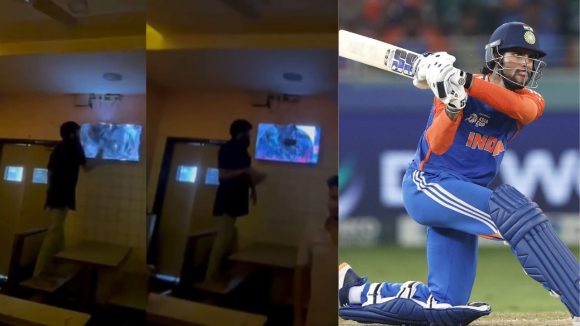 IND VS PAK Final : పాకిస్థాన్ తో మ్యాచ్‌.. టీవీ బ‌ద్ధ‌లు కొట్టిన శివ‌సేన లీడ‌ర్ !