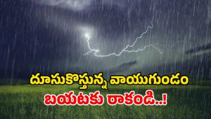 Weather Alert: బలపడిన వాయుగుండం.. మరో మూడు రోజులు నాన్‌స్టాప్ వర్షాలు.. బయటకు రాకండి