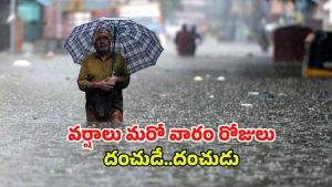 Weather Alert: రాష్ట్రంలో మరో వారం రోజులు భారీ వర్షాలు.. ఆ జిల్లాలకు హై అలెర్ట్..!