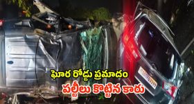 ORR Car Incident: ఔటర్ పై కారు పల్టీ.. స్పాట్‌లో లేడీ సాప్ట్ వేర్ మృతి